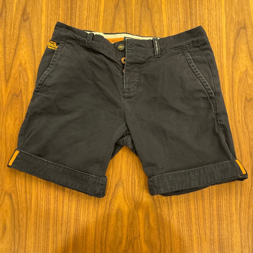 Superdry - chino shorts dark navy